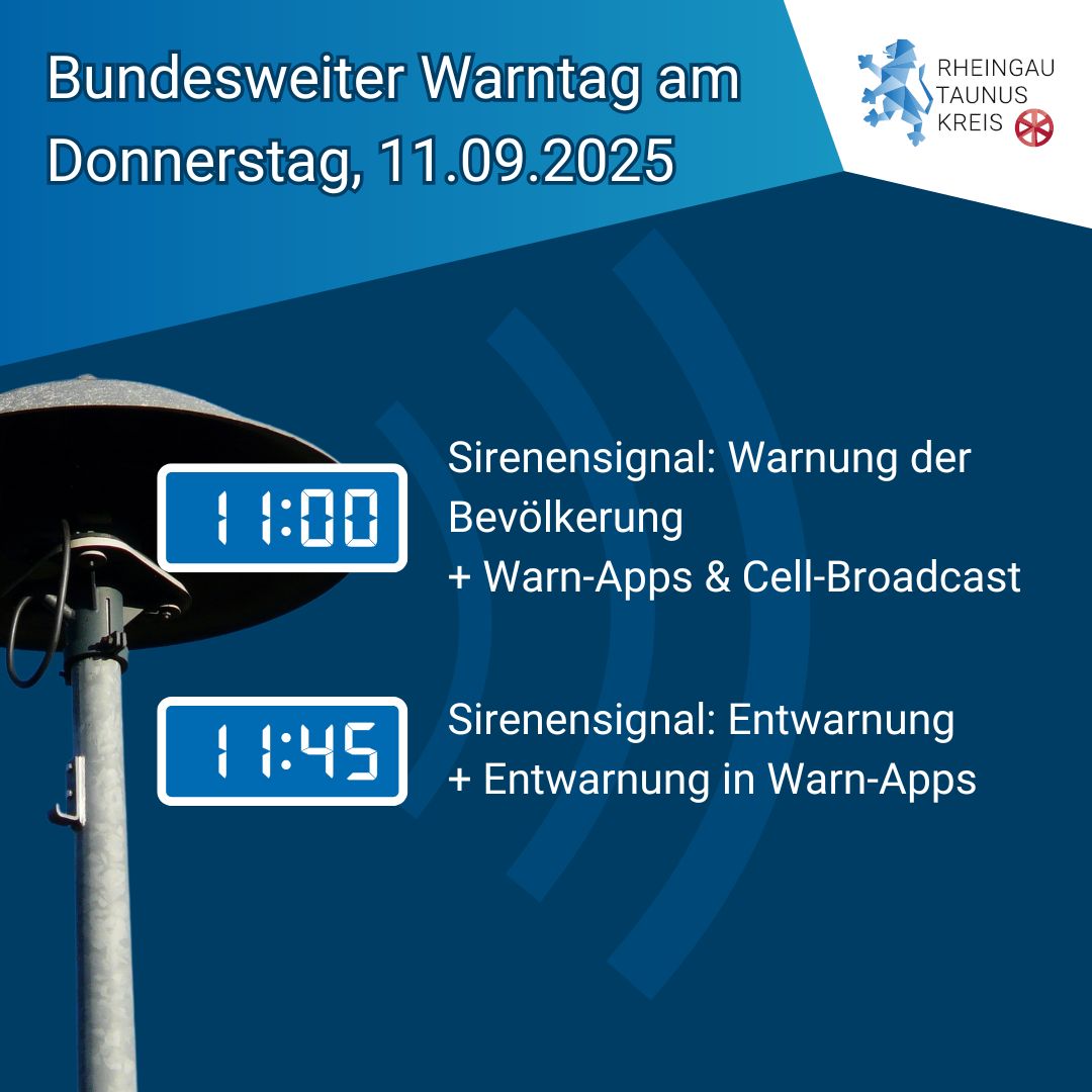 Bundesweiter Warntag 2025